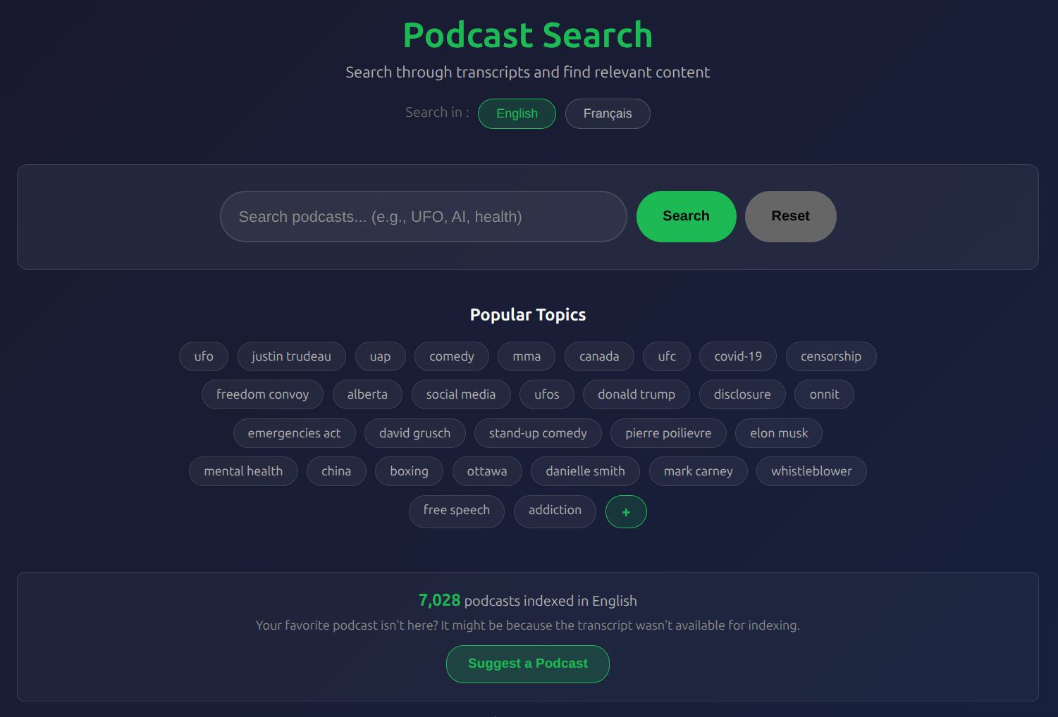 Pod Search
